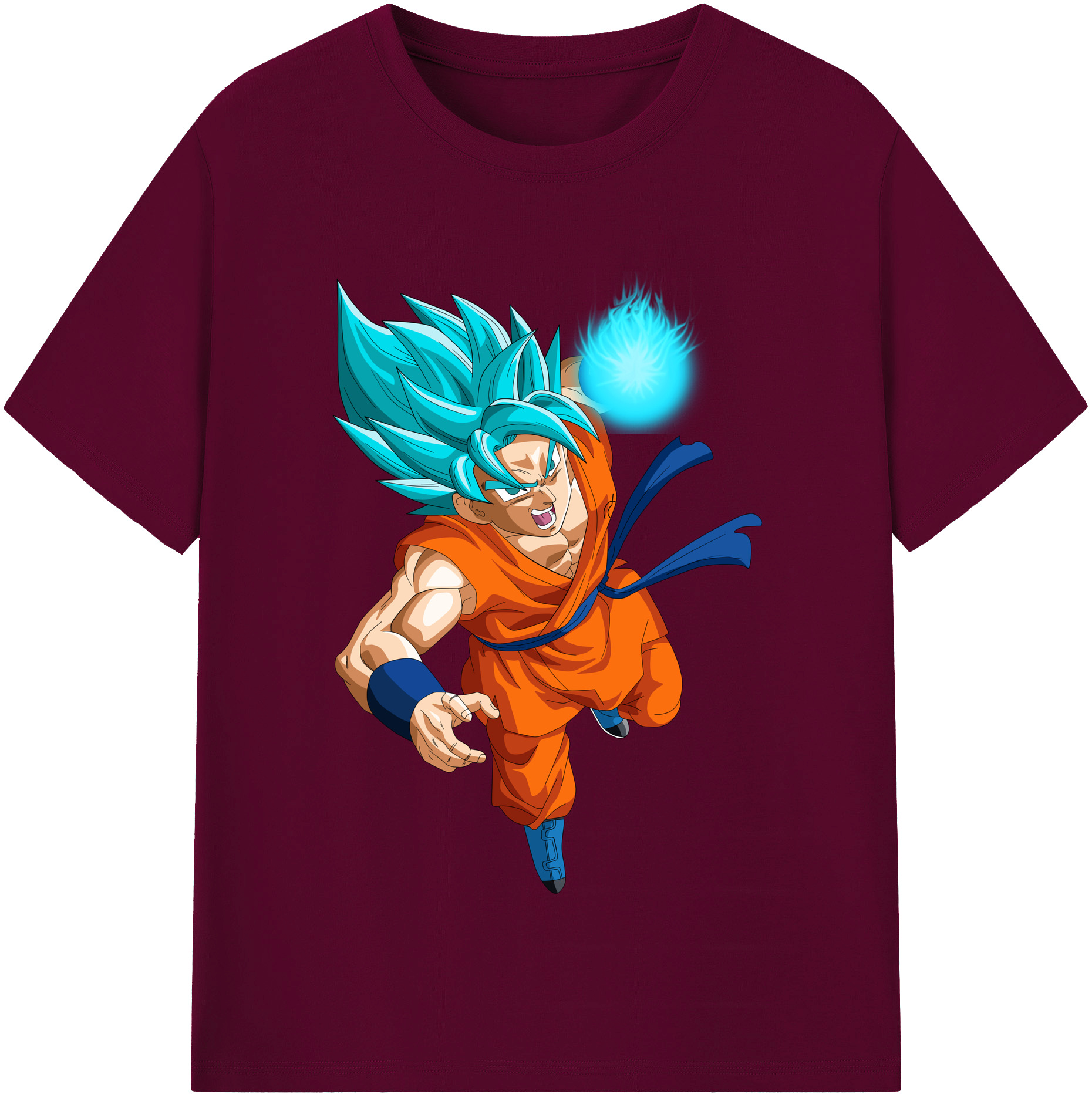 （画像用） ドラゴンボール 孫悟空（そん ごくう）Son Goku カカロット DRAGON BALL Kakarotto レディースカジュアルプリントTシャツ（綿100％）